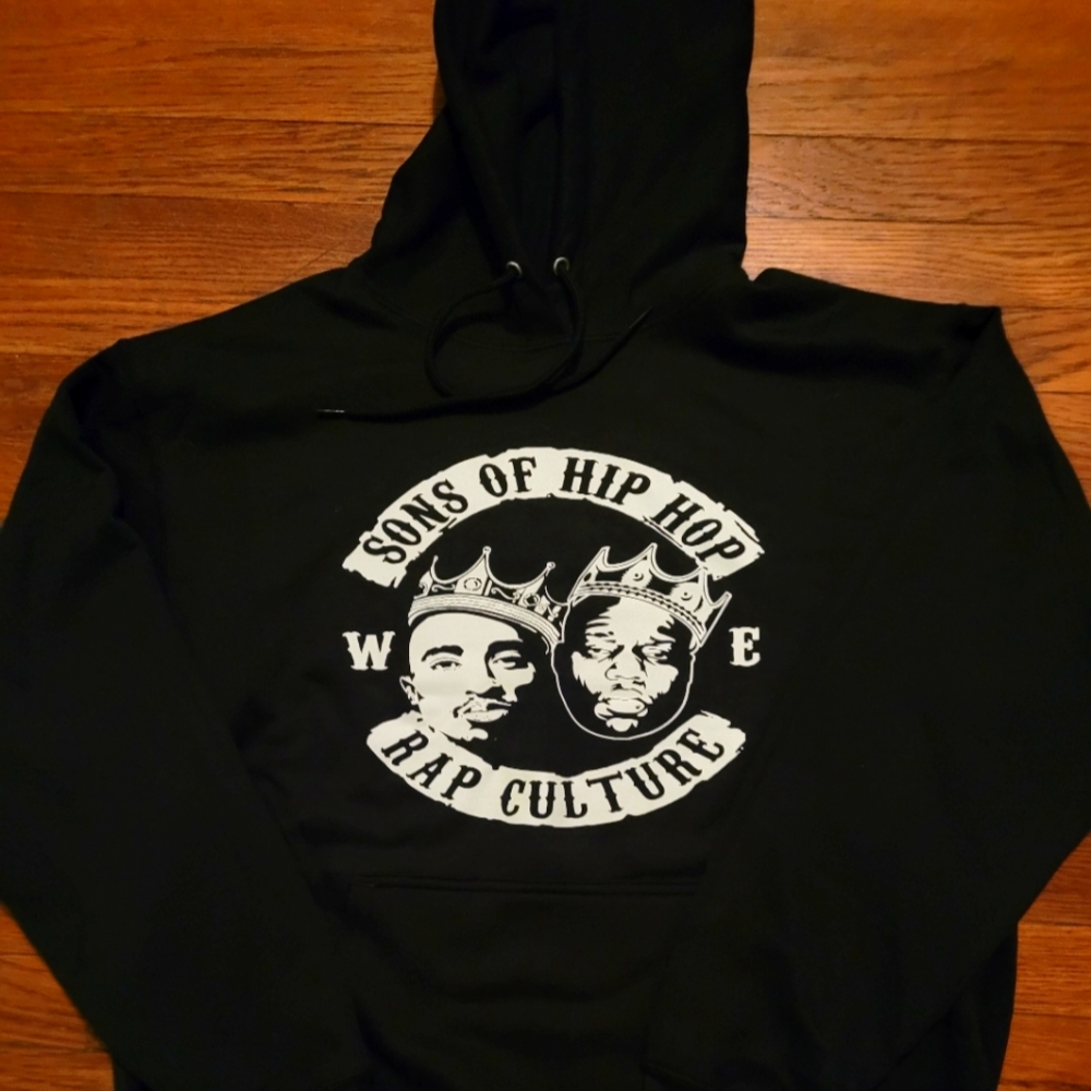 Sons of Hip Hop Black Hoodies S-XL